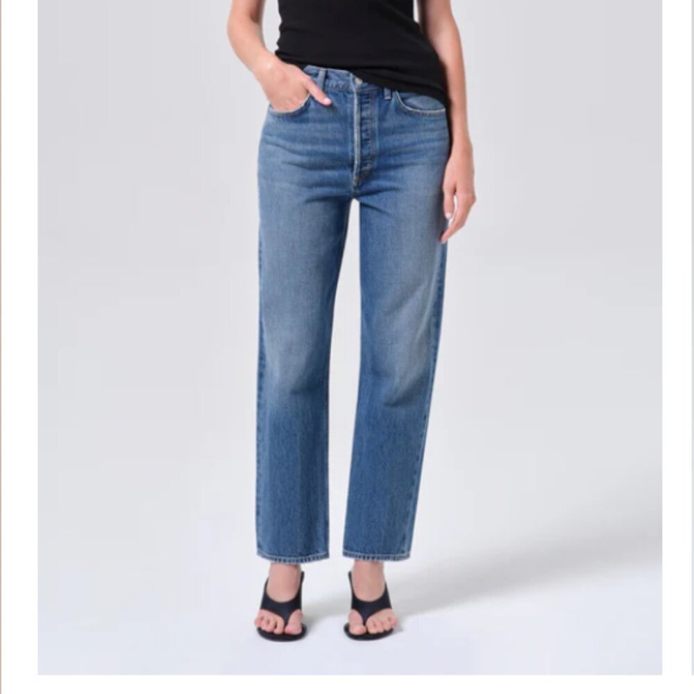 Agolde 90’s Jeans Size 23 Dark Blue Bnwt